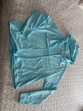 Zenergy Hooded  Tie Hem Sweatshirt